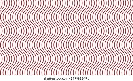 Red wave line pattern abstract background for backdrop or presentation