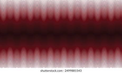 Red wave line pattern abstract background for backdrop or presentation