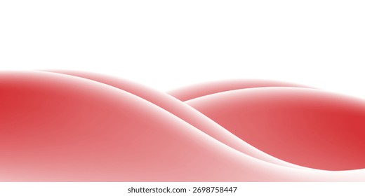 Ola roja sobre fondo blanco moderno fondo Abstractas blanco y rojo

