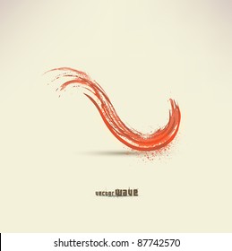Red wave sign