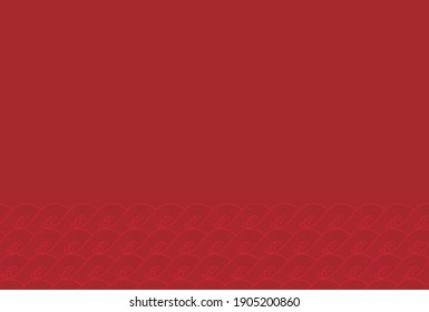 Red wave vector background pattern footage