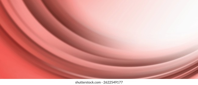 red waves abstract background design with white