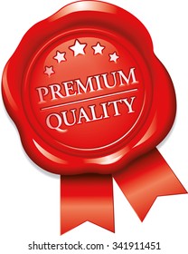 red wax seal premium quality