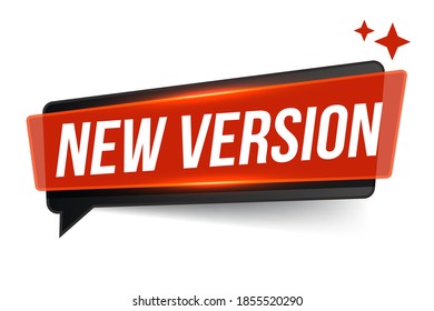 Red web banner new version on white background

