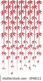 red weeping bamboo