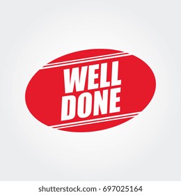 Red well done