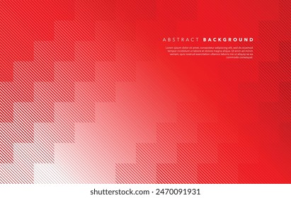 diseño de fondo abstracto blanco rojo