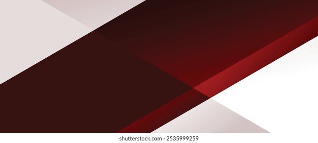 Red and white abstract background. Geometric red and white color and texture. Red abstract background. Suit for banner, postcard, screensaver, poster, cover, etc.