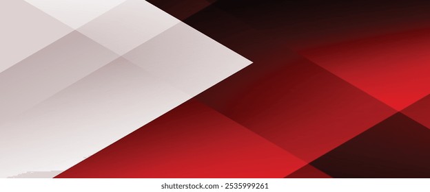 Fundo abstrato vermelho e branco. Cor e textura geométrica vermelha e branca. Fundo abstrato vermelho. Terno para banner, cartão postal, protetor de tela, cartaz, capa, etc.