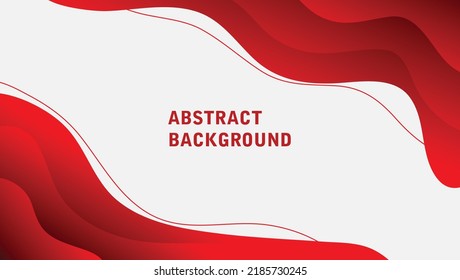 red and white abstract background with gradient illustration vector