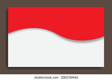 Fondo abstracto rojo y blanco. Grandes antecedentes para laptops, web, computadoras, smartphones, medios sociales, plantillas de ventas, banners, volantes, etc