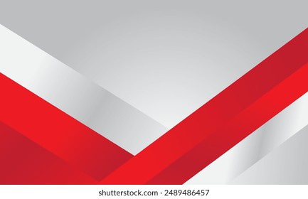 Red white abstract background, Indonesia Independence day