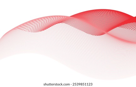 red white abstract background. shining lines pattern for banner,abstract, wallpaper, cover. Vector illustration