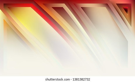 Red and White Abstract Background Vector Image