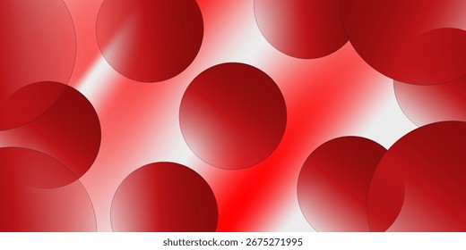 Red and white abstract corporate background. Vector illustration. Graphic concept for your design simple art