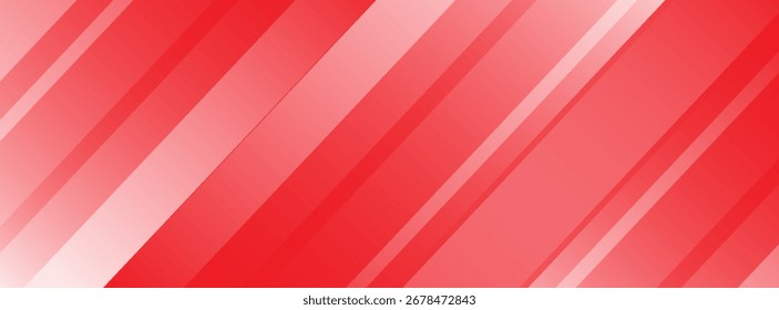 Fondo corporativo abstracto rojo y blanco. Ilustración vectorial. Concepto gráfico para su diseño