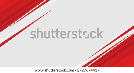 Red and white abstract corporate background. Vector illustration.  simple background. design modern.