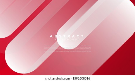 Red White Abstract Modern Background for Christmas, Presentation, and any Business