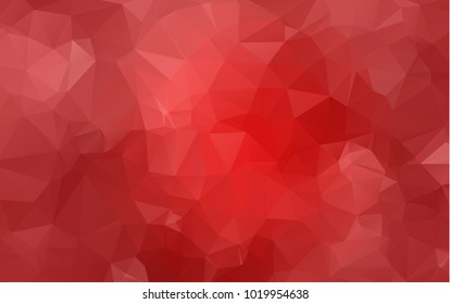 Red white, Abstract Polygonal Mosaic Background, modern background, Low Poly Style, Vector illustration, Business Design Templates