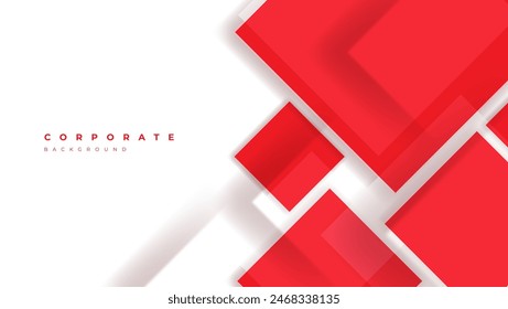 red and white abstract square pattern background. great for poster, banner, presentation.