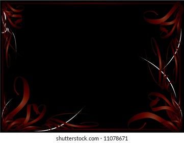 Red white abstract vector background