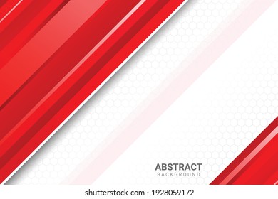 red and white abstract vector background for book cover, background, banner, cd cover, advertising.