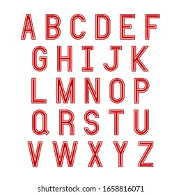 Red Letters Images, Stock Photos & Vectors | Shutterstock