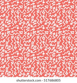 red and white arrow seamless background