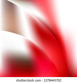 Red and White Background