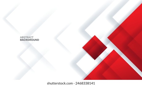 red and white background with diagonal square pattern. great for poster, banner, business presentation, journal report cover.