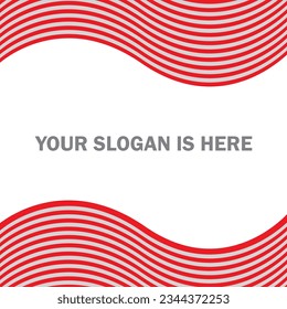 red and white background, nuances of enthusiasm and motivation,vector illustration design