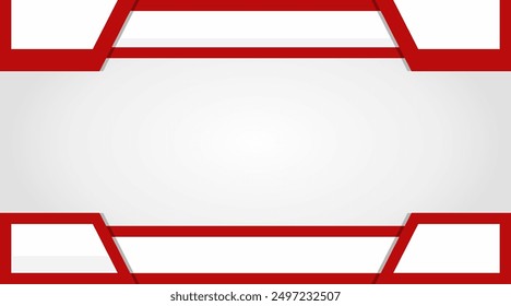 red and white background vector design with a modern touch