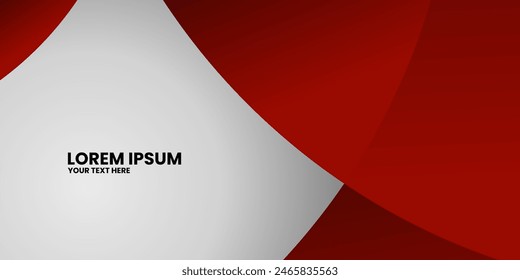 Fondo rojo y blanco con las palabras escritas en negro. La Imagen pretende transmitir un sentido de creatividad y libertad, ya que los colores rojo y blanco son llamativos y llamativos