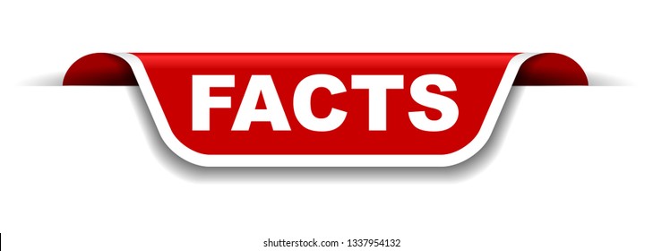 red and white banner facts