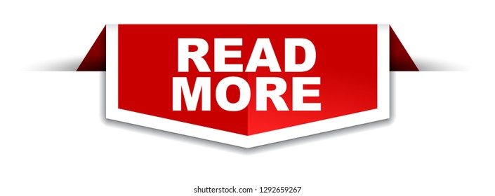 red and white banner read more