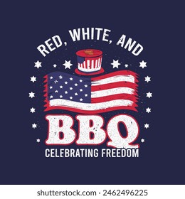 Red, White, and BBQ Celebrating Freedom