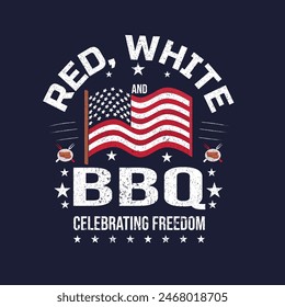 Red, White, and BBQ Celebrating Freedom