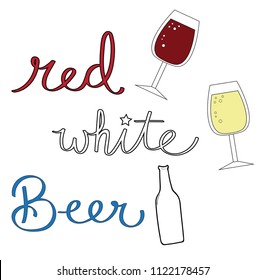Red White Beer