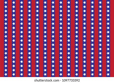 Red White and Blue Background