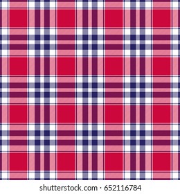 
red white blue big plaid