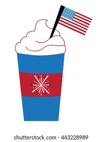 Red White and Blue Coffee