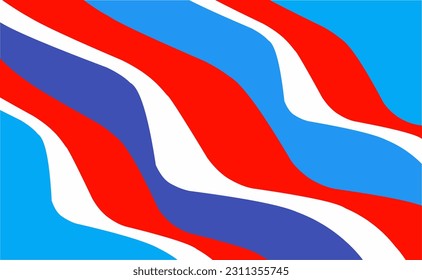 rote, weißer und blauer Hintergrund