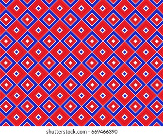 Red, White and Blue Diamonds