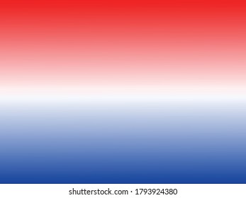 Red White And Blue Gradient Background