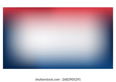 Red White Blue Gradient Background, Smooth Patriotic Abstract Blur Texture