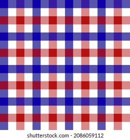 Red, white, blue loincloth pattern