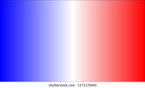 Red, white and blue patriotic gradient mesh vector background with copy space