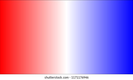 Red, white and blue patriotic gradient mesh vector background with copy space