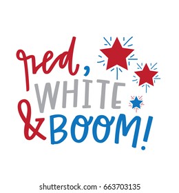 Red, White and Boom