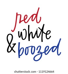 Red, White & Boozed